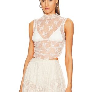 FP Solid Nice Try Muscle Top in Evening Creme